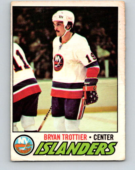 1977-78 O-Pee-Chee #105 Bryan Trottier  New York Islanders  V13615