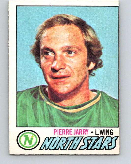 1977-78 O-Pee-Chee #106 Pierre Jarry  Minnesota North Stars  V13616