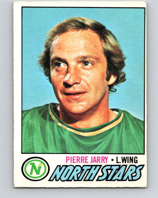 1977-78 O-Pee-Chee #106 Pierre Jarry  Minnesota North Stars  V13618