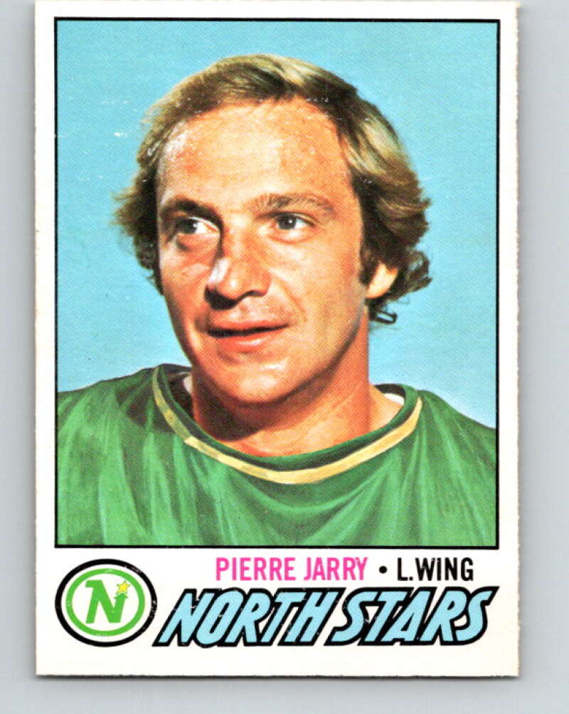 1977-78 O-Pee-Chee #106 Pierre Jarry  Minnesota North Stars  V13619