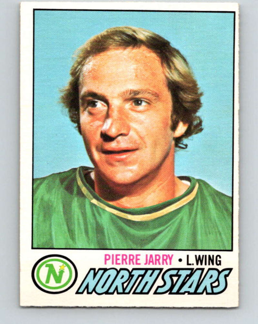 1977-78 O-Pee-Chee #106 Pierre Jarry  Minnesota North Stars  V13620