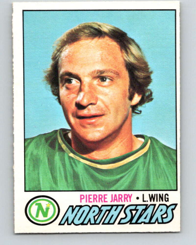 1977-78 O-Pee-Chee #106 Pierre Jarry  Minnesota North Stars  V13621