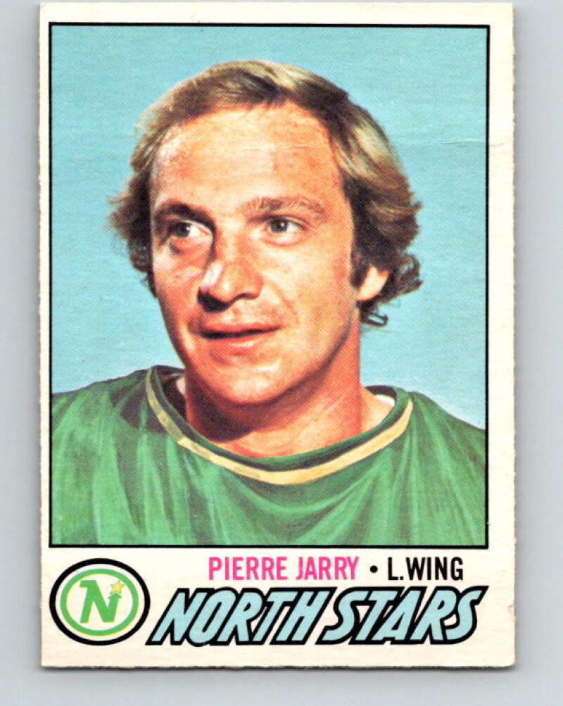 1977-78 O-Pee-Chee #106 Pierre Jarry  Minnesota North Stars  V13623