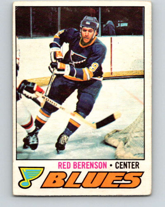 1977-78 O-Pee-Chee #107 Red Berenson  St. Louis Blues  V13625