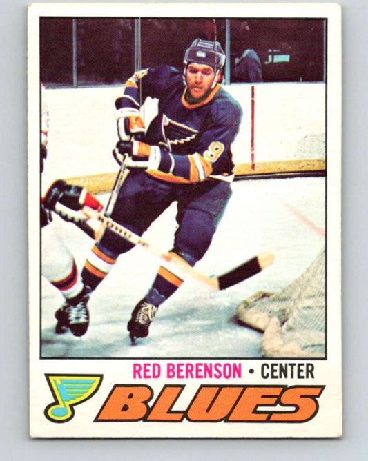 1977-78 O-Pee-Chee #107 Red Berenson  St. Louis Blues  V13627