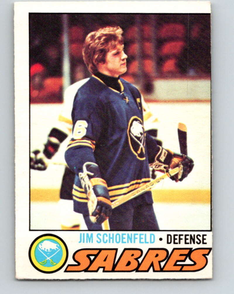 1977-78 O-Pee-Chee #108 Jim Schoenfeld  Buffalo Sabres  V13629