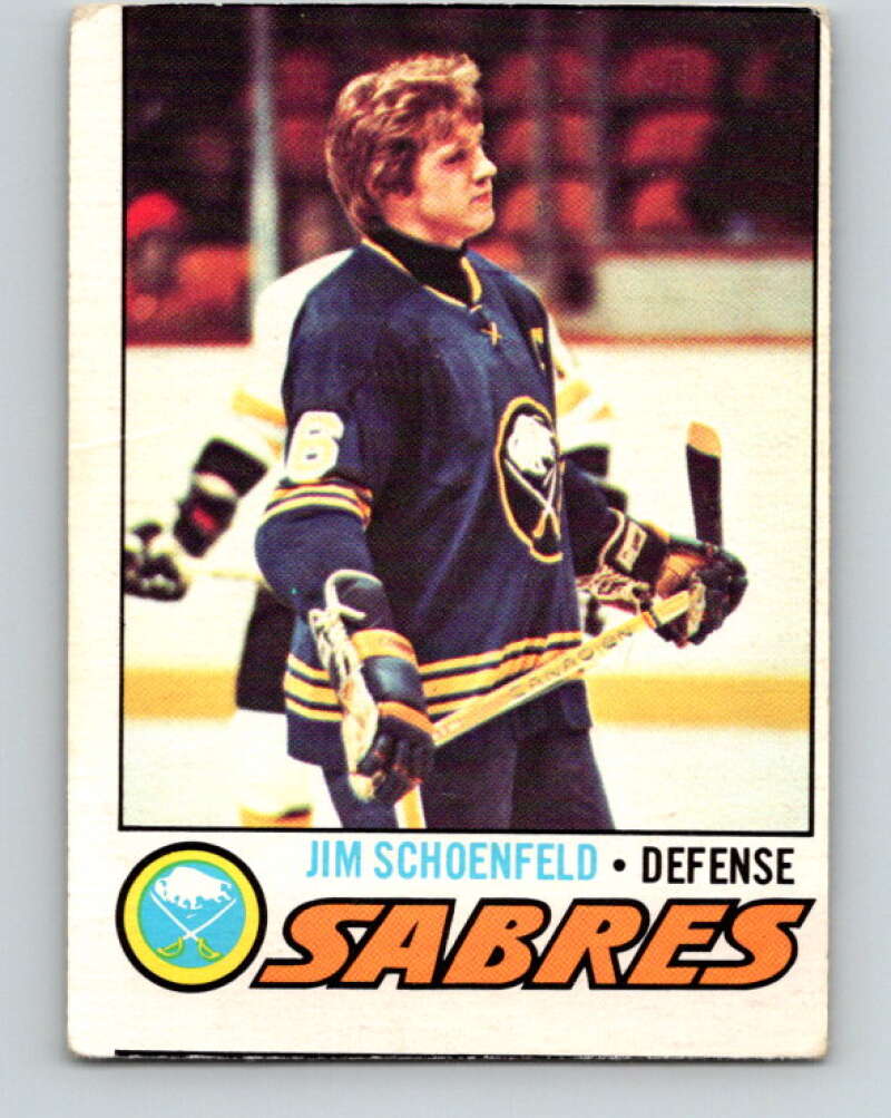 1977-78 O-Pee-Chee #108 Jim Schoenfeld  Buffalo Sabres  V13630