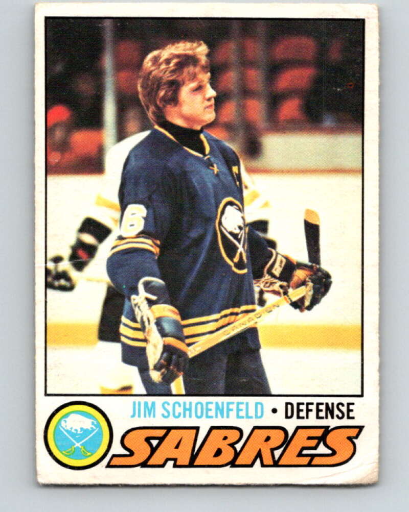 1977-78 O-Pee-Chee #108 Jim Schoenfeld  Buffalo Sabres  V13634