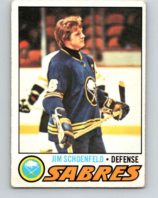 1977-78 O-Pee-Chee #108 Jim Schoenfeld  Buffalo Sabres  V13635