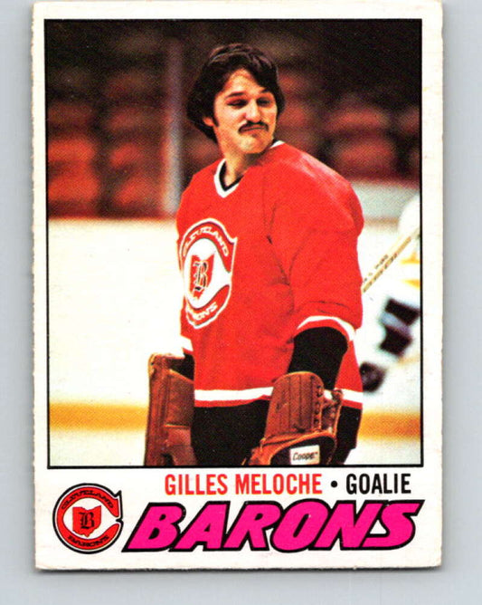 1977-78 O-Pee-Chee #109 Gilles Meloche  Cleveland Barons  V13647