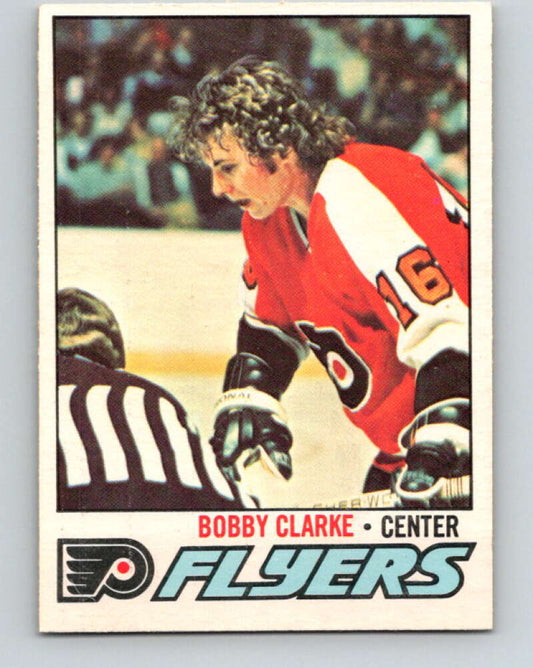 1977-78 O-Pee-Chee #115 Bobby Clarke  Philadelphia Flyers  V13692