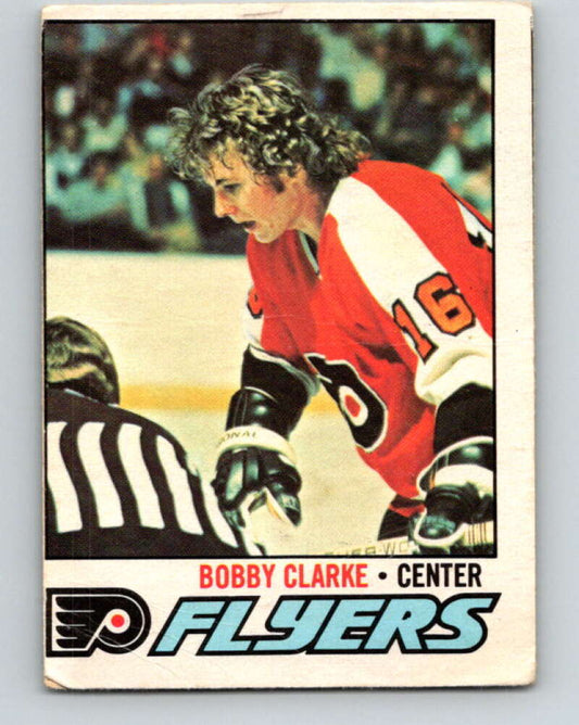 1977-78 O-Pee-Chee #115 Bobby Clarke  Philadelphia Flyers  V13695