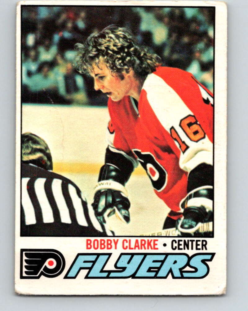 1977-78 O-Pee-Chee #115 Bobby Clarke  Philadelphia Flyers  V13696