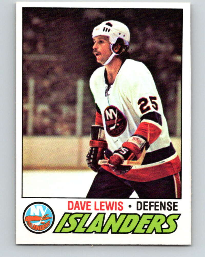 1977-78 O-Pee-Chee #116 Dave Lewis  New York Islanders  V13697