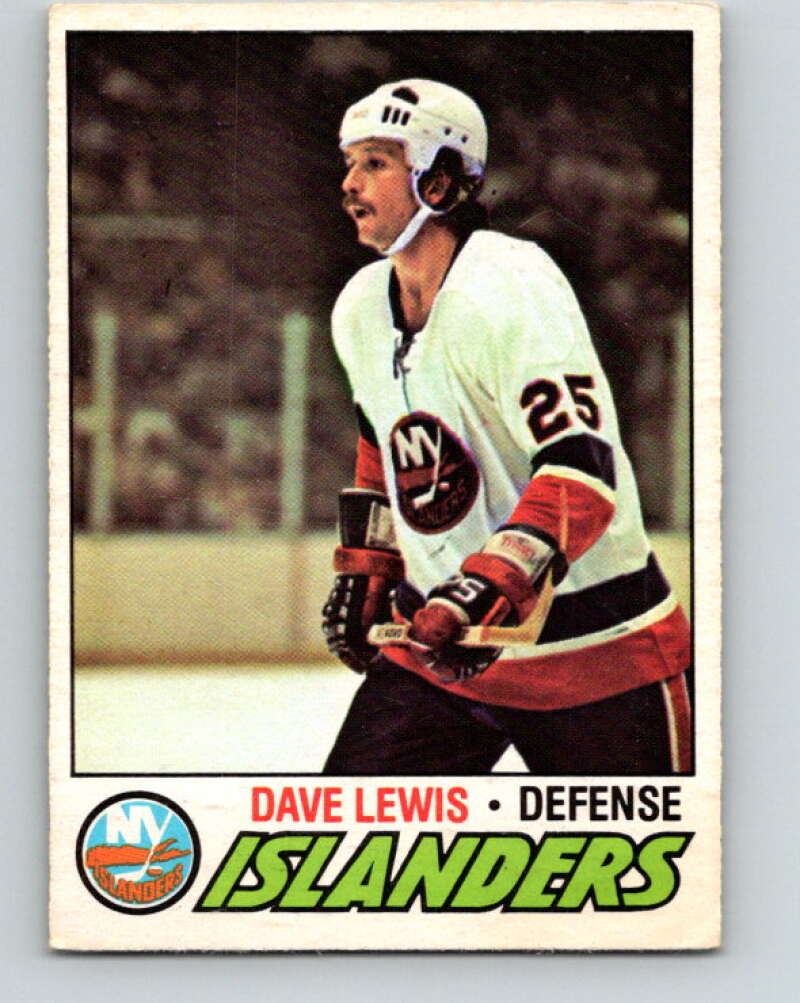 1977-78 O-Pee-Chee #116 Dave Lewis  New York Islanders  V13699