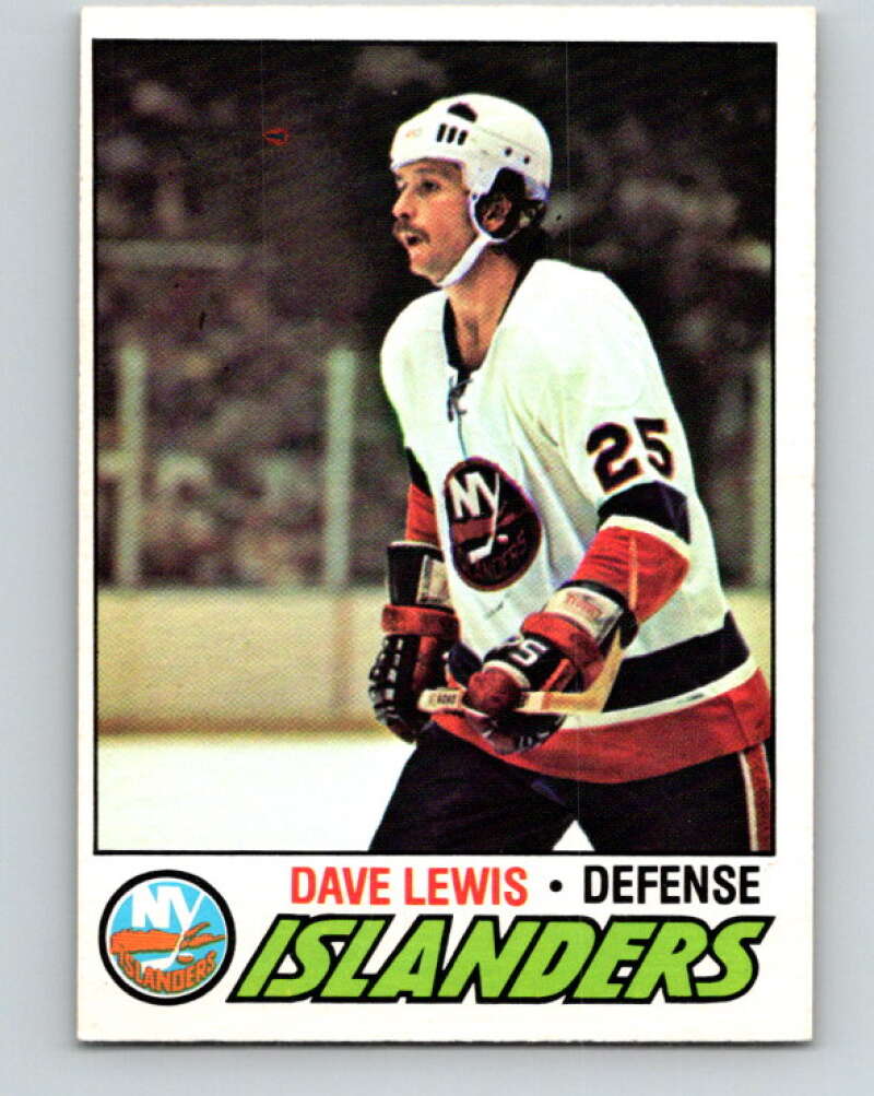 1977-78 O-Pee-Chee #116 Dave Lewis  New York Islanders  V13700