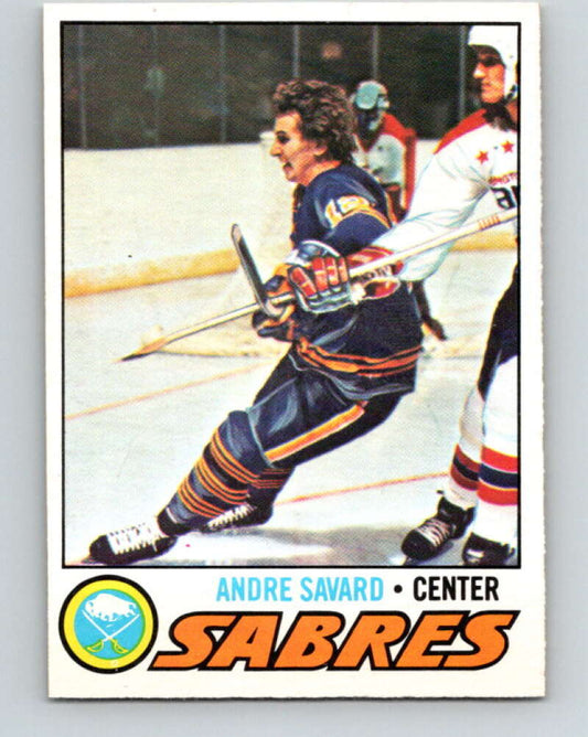 1977-78 O-Pee-Chee #118 Andre Savard  Buffalo Sabres  V13706