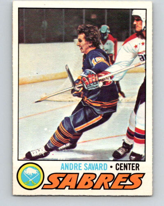 1977-78 O-Pee-Chee #118 Andre Savard  Buffalo Sabres  V13707