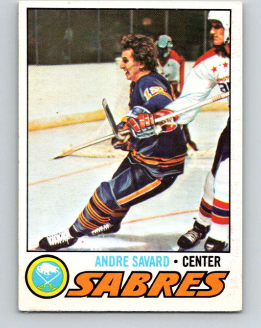 1977-78 O-Pee-Chee #118 Andre Savard  Buffalo Sabres  V13708