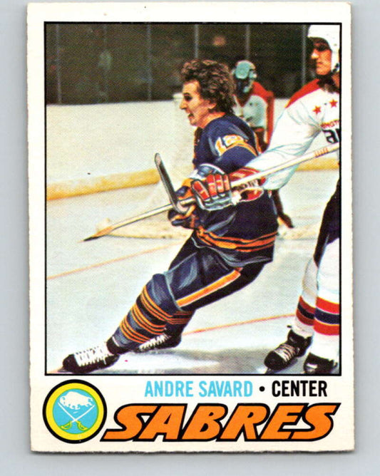 1977-78 O-Pee-Chee #118 Andre Savard  Buffalo Sabres  V13709