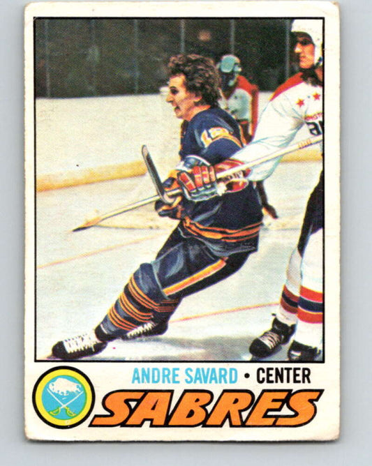 1977-78 O-Pee-Chee #118 Andre Savard  Buffalo Sabres  V13711