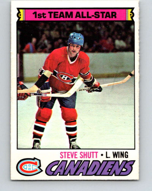 1977-78 O-Pee-Chee #120 Steve Shutt AS  Montreal Canadiens  V13721