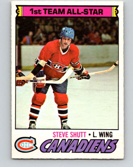 1977-78 O-Pee-Chee #120 Steve Shutt AS  Montreal Canadiens  V13722