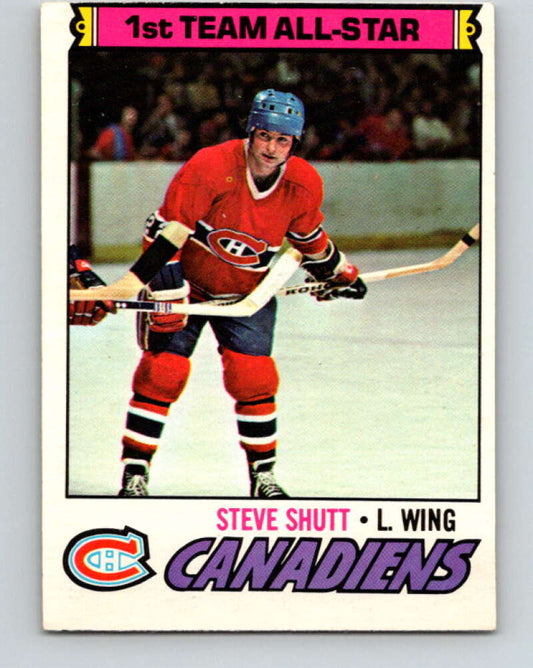 1977-78 O-Pee-Chee #120 Steve Shutt AS  Montreal Canadiens  V13723