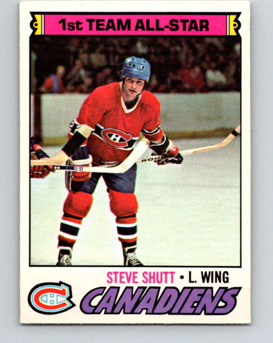 1977-78 O-Pee-Chee #120 Steve Shutt AS  Montreal Canadiens  V13724