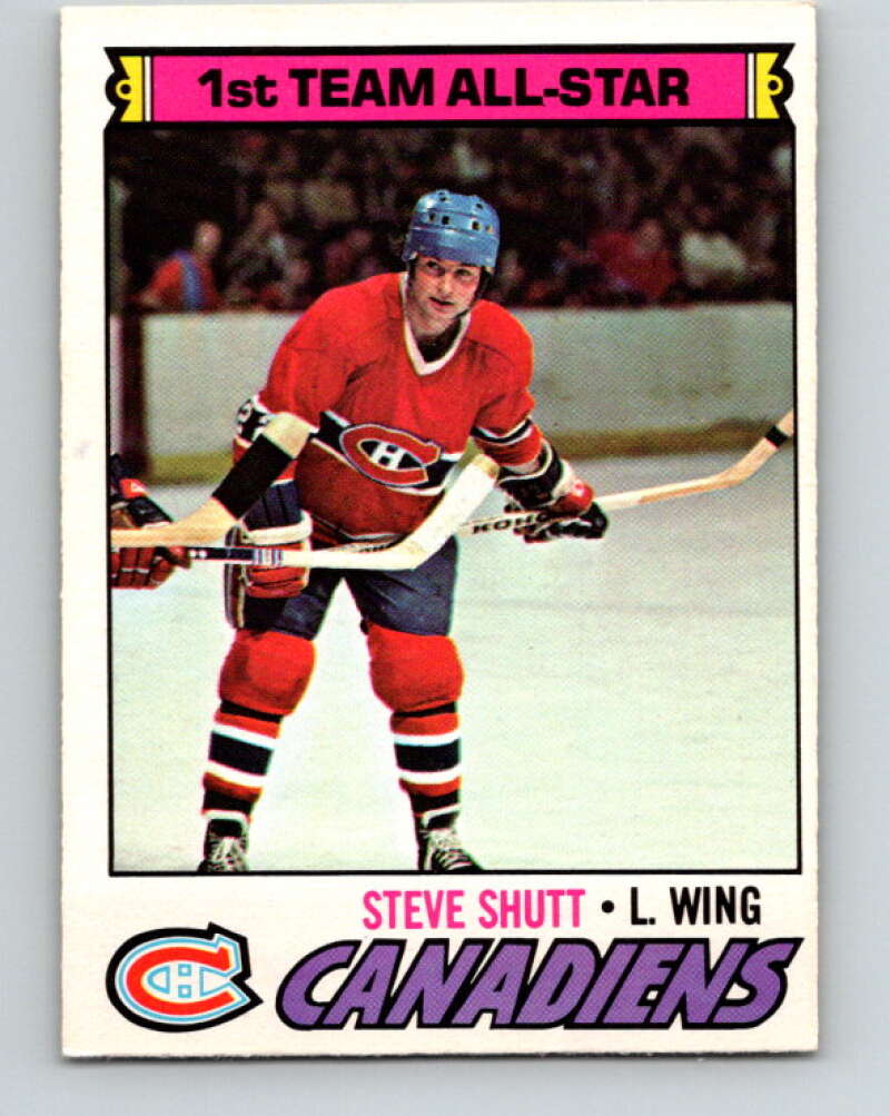 1977-78 O-Pee-Chee #120 Steve Shutt AS  Montreal Canadiens  V13726