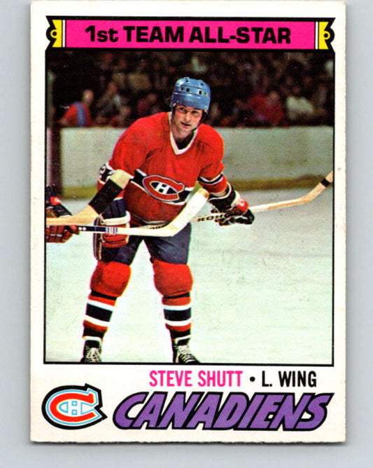 1977-78 O-Pee-Chee #120 Steve Shutt AS  Montreal Canadiens  V13727