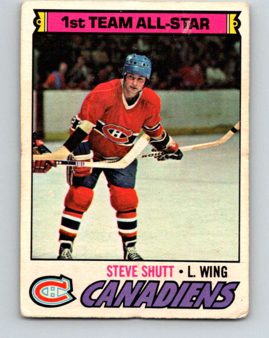 1977-78 O-Pee-Chee #120 Steve Shutt AS  Montreal Canadiens  V13729