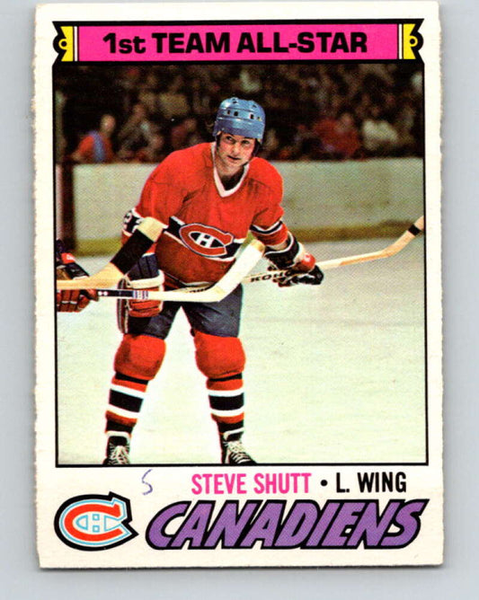 1977-78 O-Pee-Chee #120 Steve Shutt AS  Montreal Canadiens  V13731