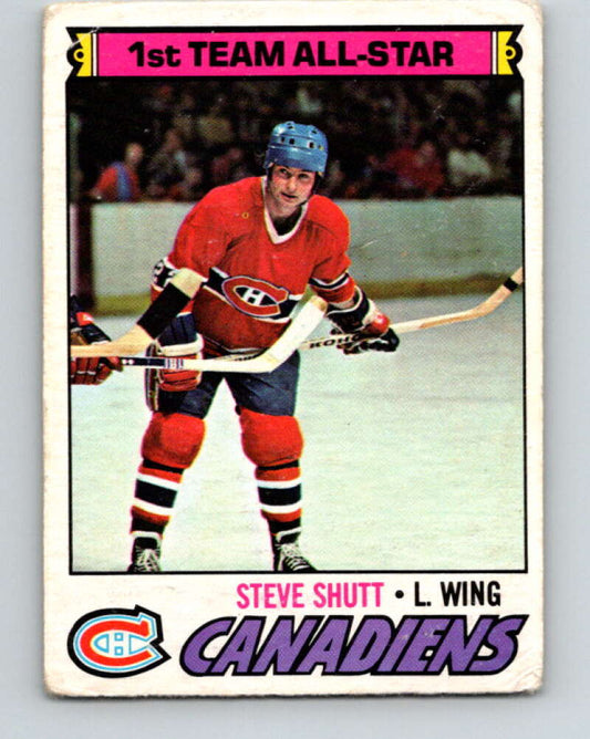 1977-78 O-Pee-Chee #120 Steve Shutt AS  Montreal Canadiens  V13732