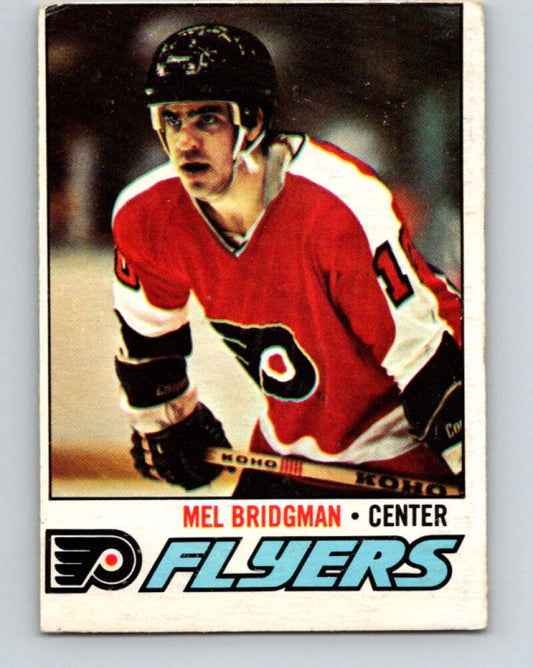 1977-78 O-Pee-Chee #121 Mel Bridgman  Philadelphia Flyers  V13734