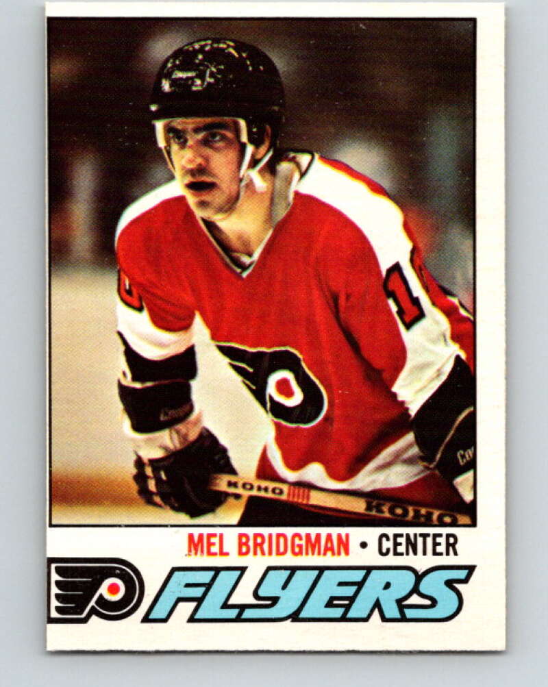 1977-78 O-Pee-Chee #121 Mel Bridgman  Philadelphia Flyers  V13735