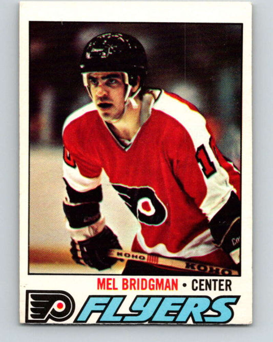 1977-78 O-Pee-Chee #121 Mel Bridgman  Philadelphia Flyers  V13736