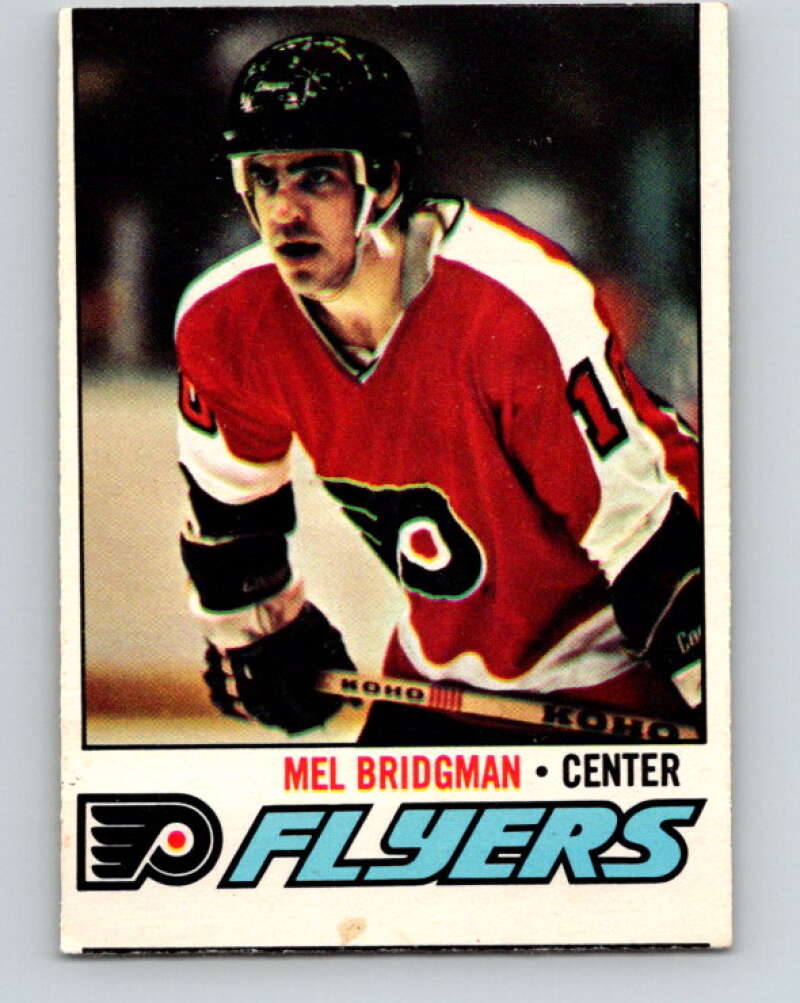 1977-78 O-Pee-Chee #121 Mel Bridgman  Philadelphia Flyers  V13739