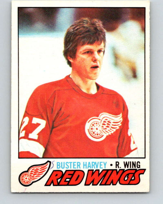 1977-78 O-Pee-Chee #122 Buster Harvey  Detroit Red Wings  V13744