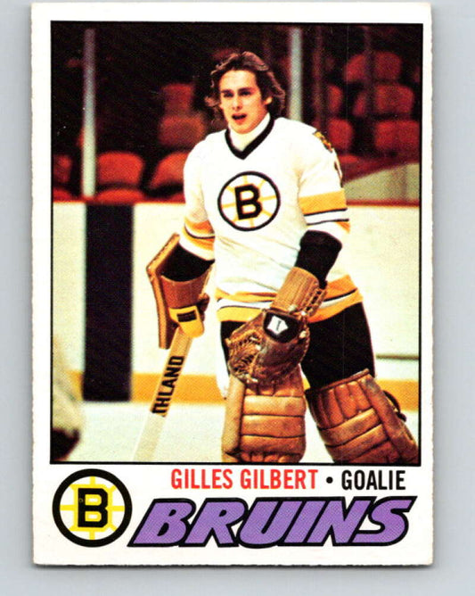 1977-78 O-Pee-Chee #125 Gilles Gilbert  Boston Bruins  V13767