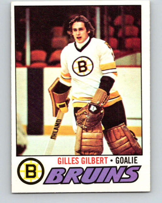 1977-78 O-Pee-Chee #125 Gilles Gilbert  Boston Bruins  V13769