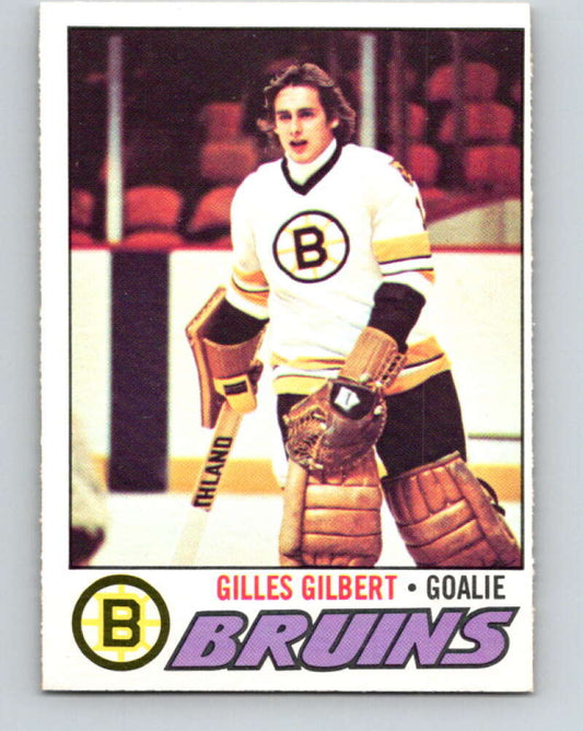 1977-78 O-Pee-Chee #125 Gilles Gilbert  Boston Bruins  V13770