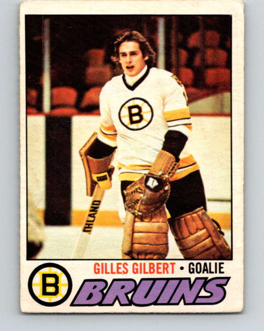 1977-78 O-Pee-Chee #125 Gilles Gilbert  Boston Bruins  V13772