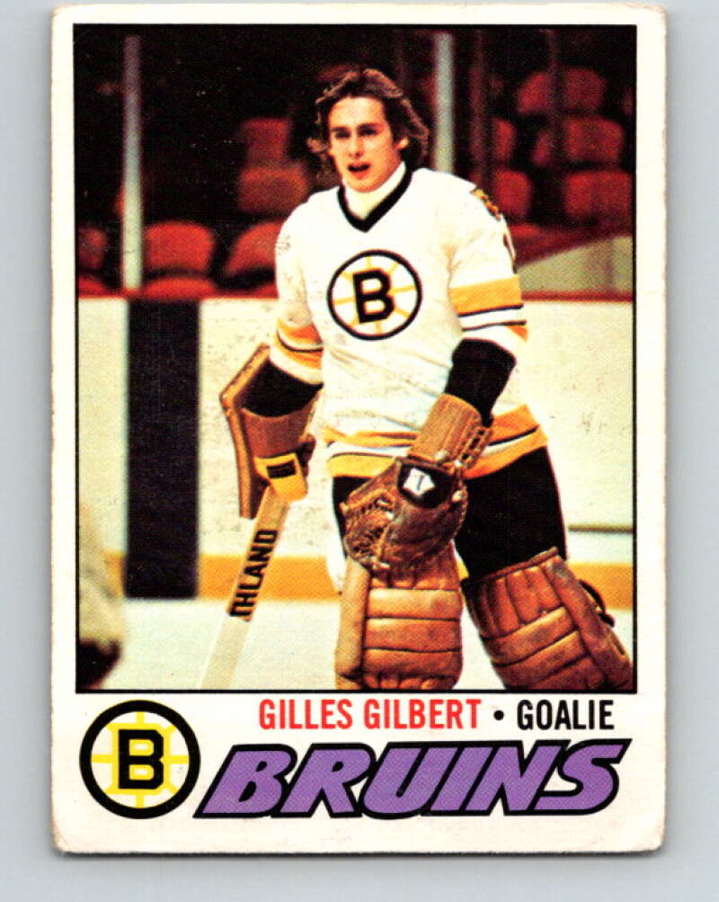 1977-78 O-Pee-Chee #125 Gilles Gilbert  Boston Bruins  V13773