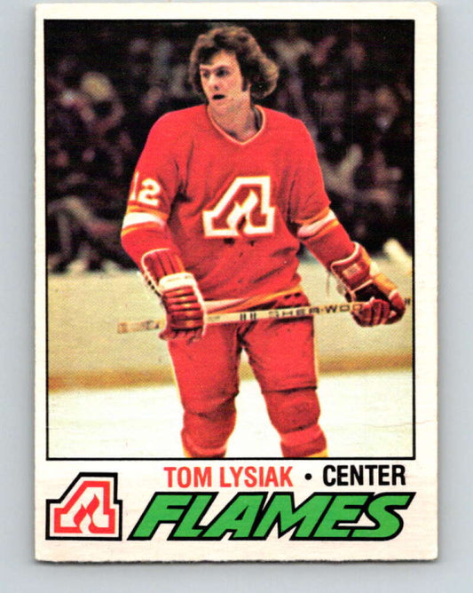 1977-78 O-Pee-Chee #127 Tom Lysiak  Atlanta Flames  V13783