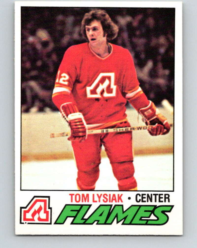 1977-78 O-Pee-Chee #127 Tom Lysiak  Atlanta Flames  V13784