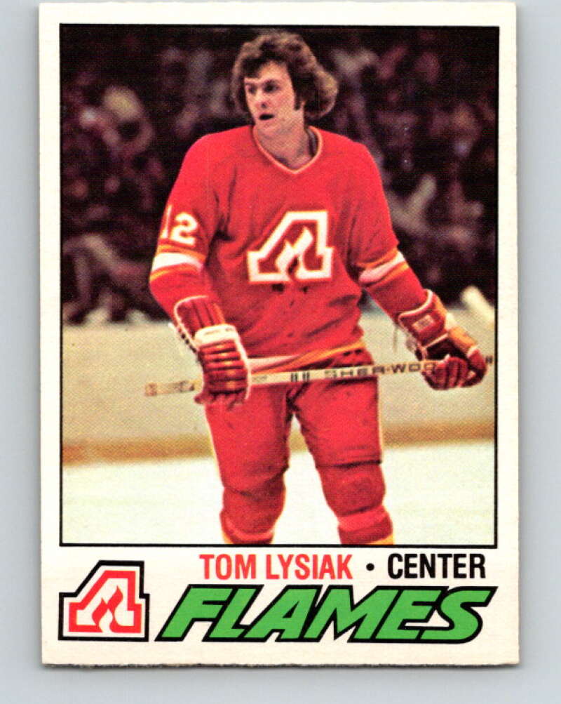 1977-78 O-Pee-Chee #127 Tom Lysiak  Atlanta Flames  V13786