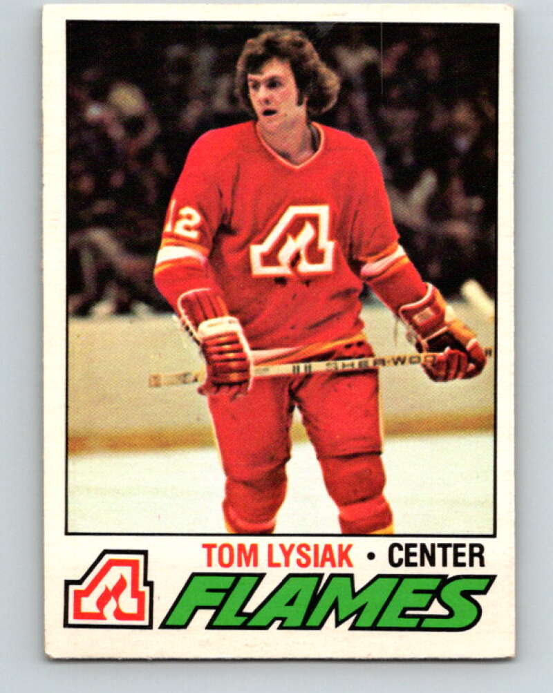 1977-78 O-Pee-Chee #127 Tom Lysiak  Atlanta Flames  V13787