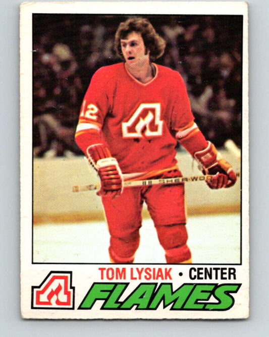 1977-78 O-Pee-Chee #127 Tom Lysiak  Atlanta Flames  V13788