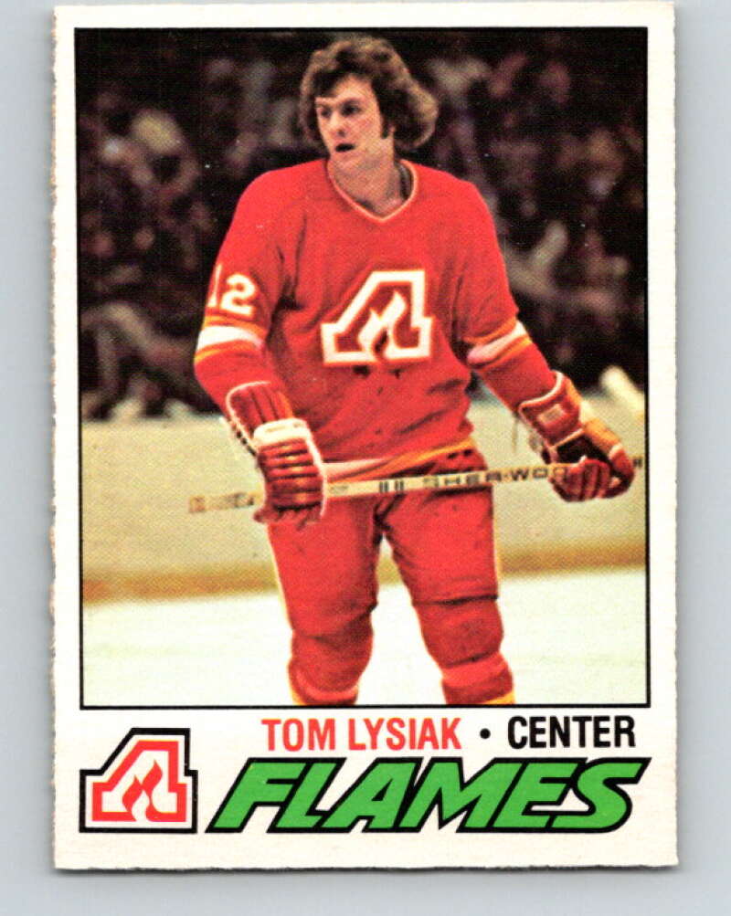 1977-78 O-Pee-Chee #127 Tom Lysiak  Atlanta Flames  V13789